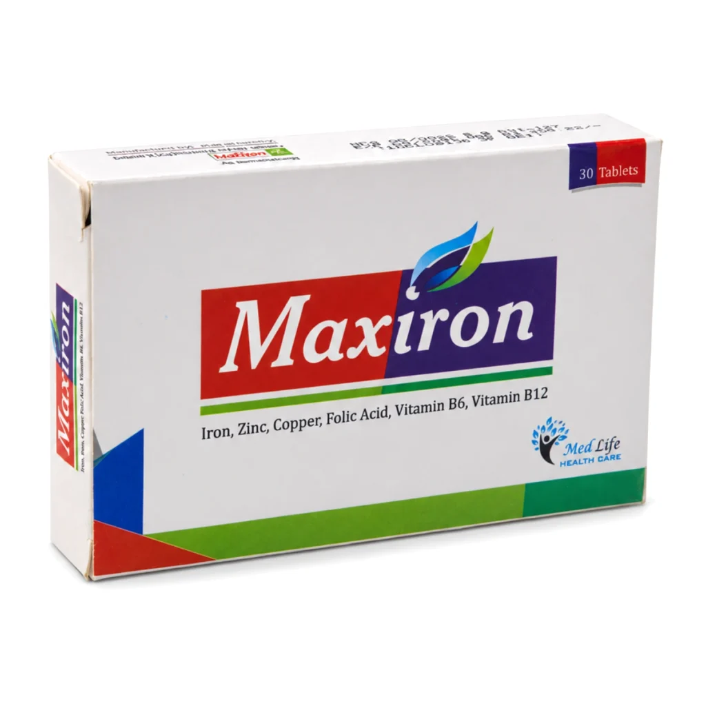 Maxiron, 30 Tablets pack