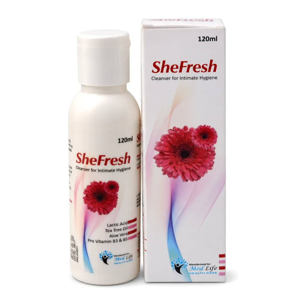 SheFresh, 120 ml pack